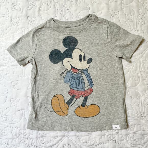 Gap + Disney Mickey Mouse Tee Size 2T - Picture 2 of 5